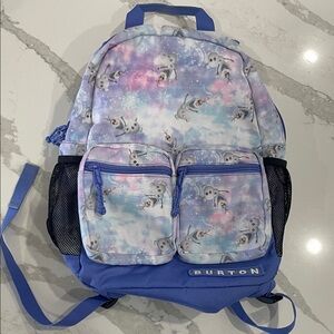 Burton Backpack Olaf Frozen pattern